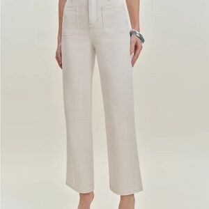 Reformation Alyssa Stretch High Rise Wide Leg Jeans